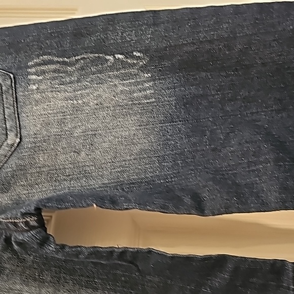 Rossini jeans distressed wide leg - Picture 7 of 9